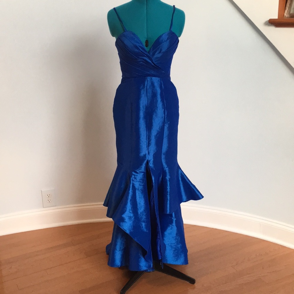 Royal blue prom/evening gown